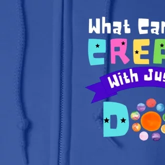 What Can You Create With Just A Dot International Dot Day Gift Full Zip Hoodie