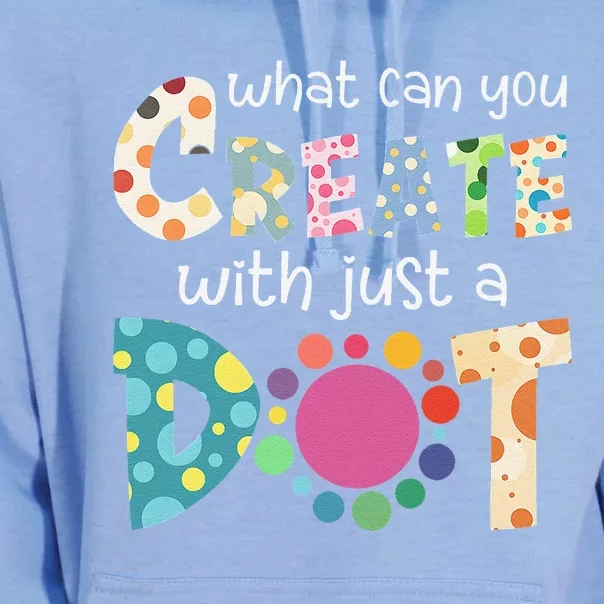 What Can You Create With Just A Dot Happy Dot Day 2024 Gift Unisex Surf Hoodie