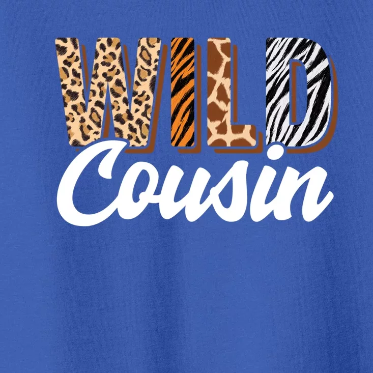 Wild Cousin Zoo Born Two Be Wild Bcool Giftday Safari Jungle Animal Cool Gift Toddler T-Shirt