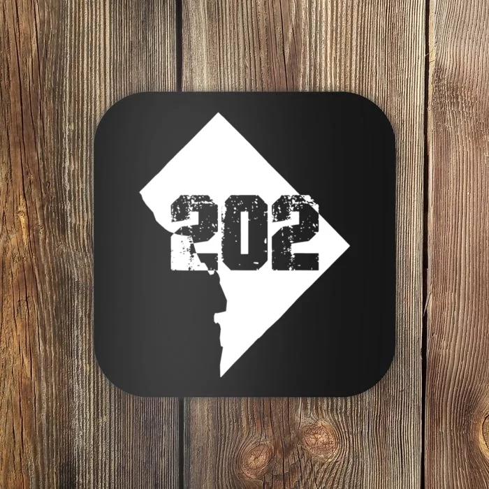 Washington, DC 202 Area Code TShirt Coaster