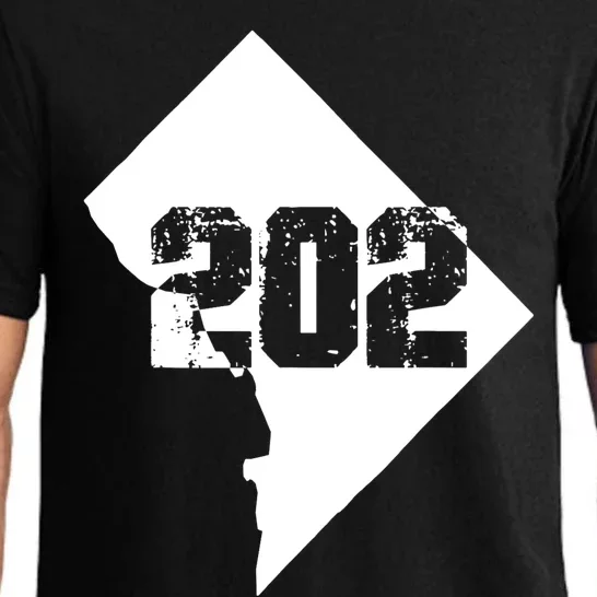 Washington, DC 202 Area Code TShirt Pajama Set