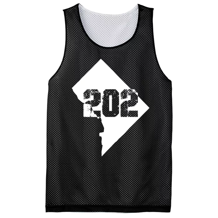 Washington, DC 202 Area Code TShirt Mesh Reversible Basketball Jersey Tank