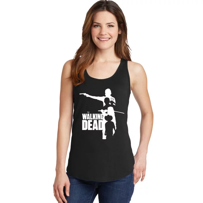 Walkng Dead 4 Characters Zombie Ladies Essential Tank