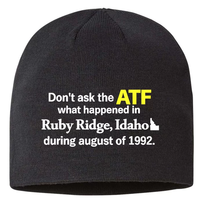 Wendigoon Don’T Ask The Atf 8 1/2in Sustainable Knit Beanie