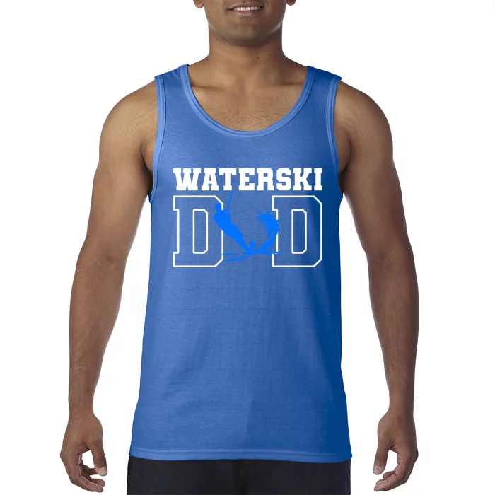 Waterski Dad Athletes Water Skiing Wakeboarding Gift Tank Top