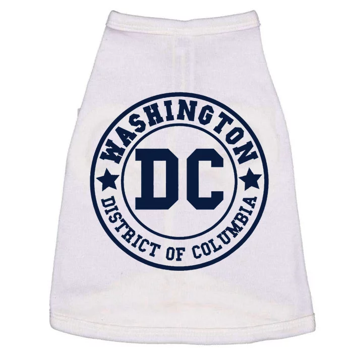 Washington Dc Athletic Throwback Doggie Tank