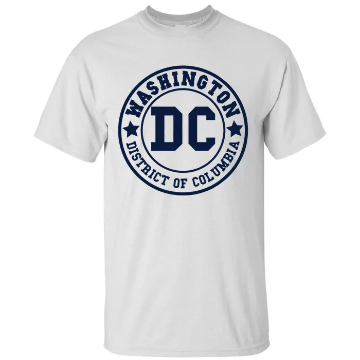 Washington Dc Athletic Throwback Tall T-Shirt