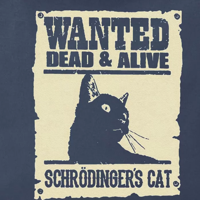 Wanted Dead And Alive Schrodingers Cat Zip Tote Bag