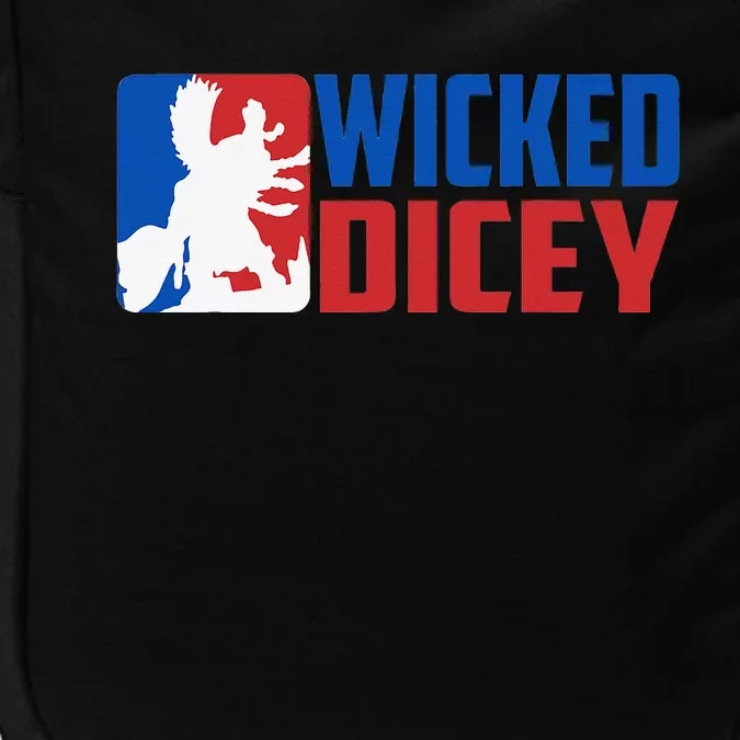 Wicked Dicey Baseball Logo Style Impact Tech Backpack