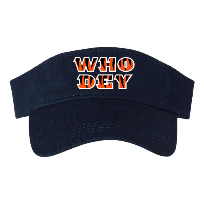 Who Dey Bengals Sports Valucap Bio-Washed Visor