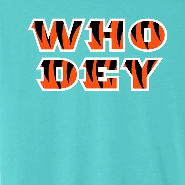 Who Dey Bengals Sports ChromaSoft Performance T-Shirt