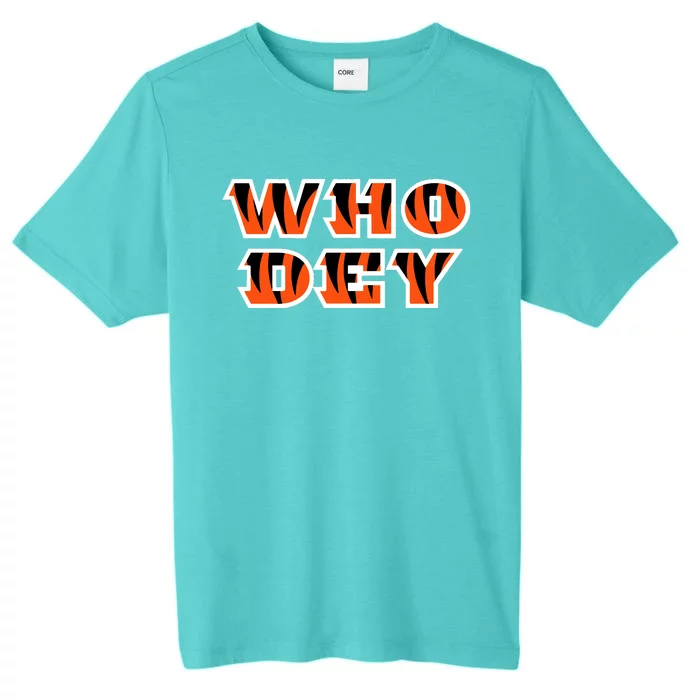 Who Dey Bengals Sports ChromaSoft Performance T-Shirt