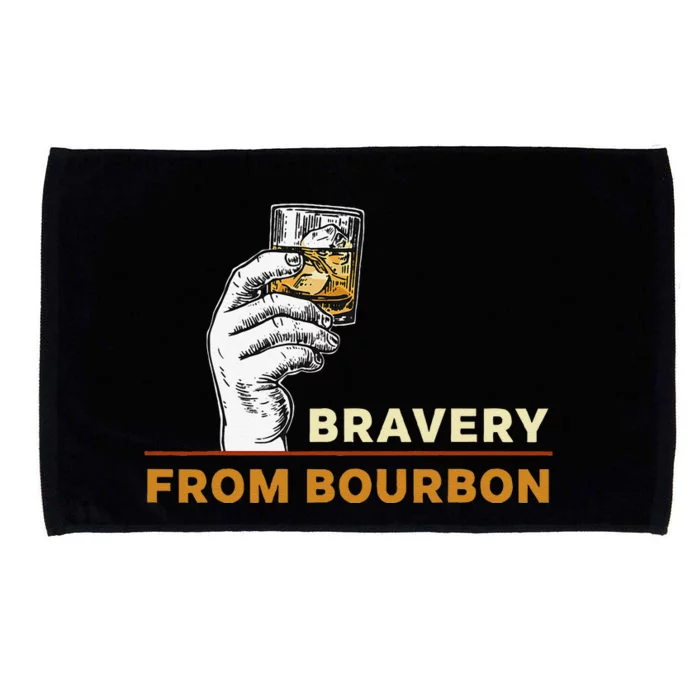 Whisky Drinkers Bravery Bourbon Drinkers Lovers Boho Microfiber Hand Towel