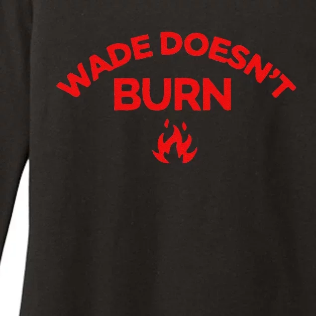 Wade DoesnT Burn Womens CVC Long Sleeve Shirt