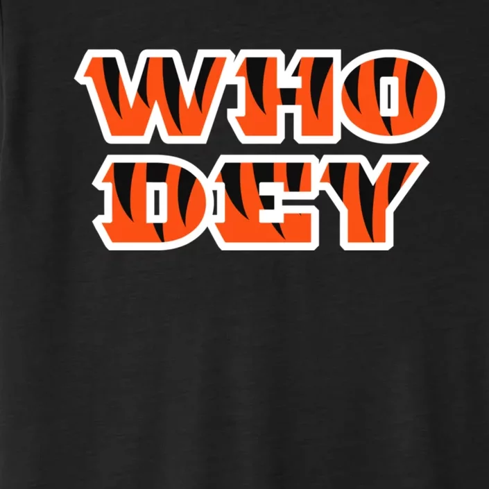 Who Dey Bengals Sports ChromaSoft Performance T-Shirt