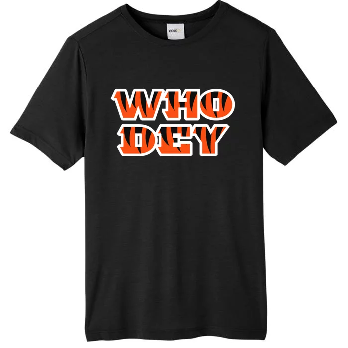 Who Dey Bengals Sports ChromaSoft Performance T-Shirt