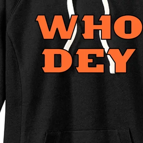 Who Dey Bengals Sports Women's Fleece Hoodie