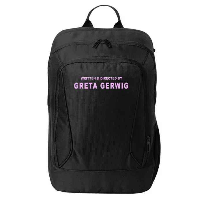 Written Directed By Greta Gerwig City Backpack