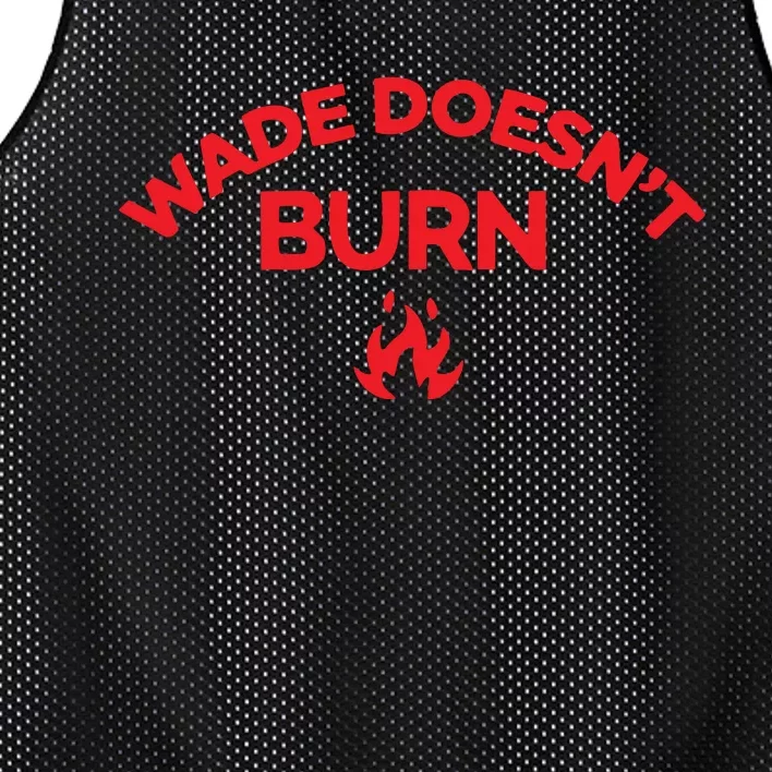 Wade Doesnt Burn Mesh Reversible Basketball Jersey Tank