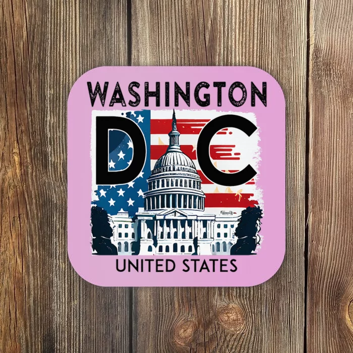 Washington Dc Capitol Hill Usa Souvenirs Coaster