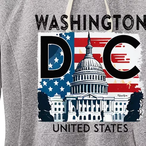 Washington Dc Capitol Hill Usa Souvenirs Women's Fleece Hoodie