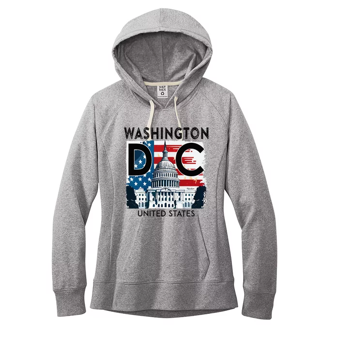 Washington Dc Capitol Hill Usa Souvenirs Women's Fleece Hoodie