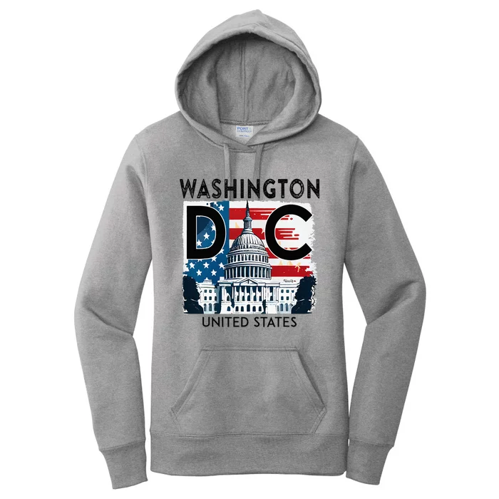 Washington Dc Capitol Hill Usa Souvenirs Women's Pullover Hoodie