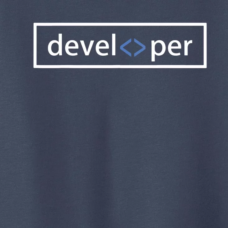 Web Developer Coding Full Stack Programmer Toddler T-Shirt