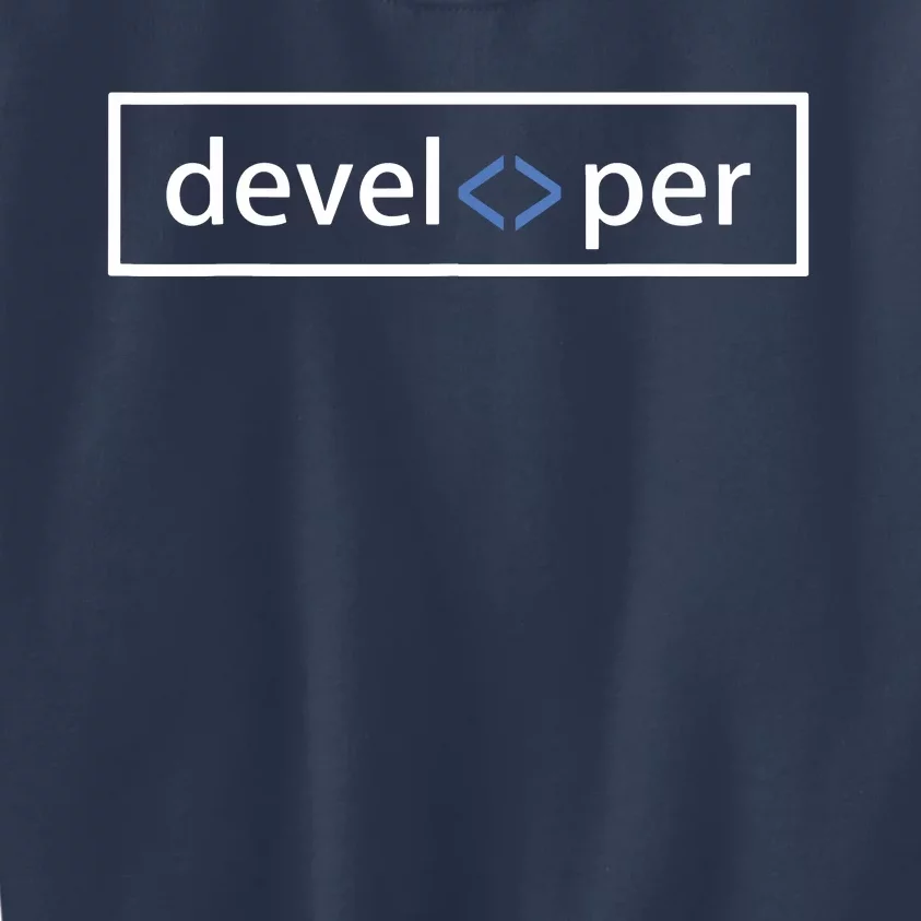 Web Developer Coding Full Stack Programmer Kids Sweatshirt