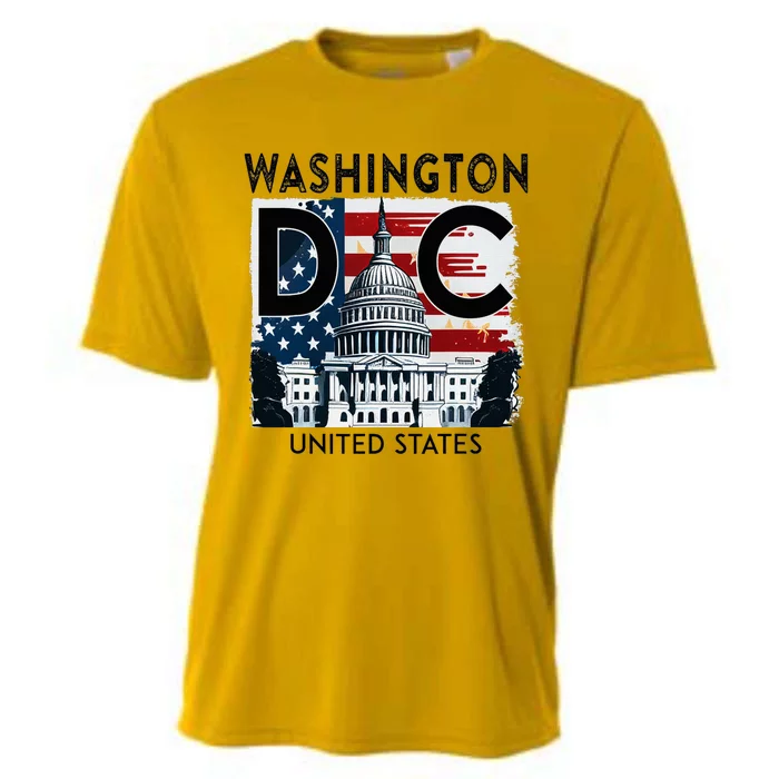 Washington Dc Capitol Hill Usa Souvenirs Gifts Cooling Performance Crew T-Shirt