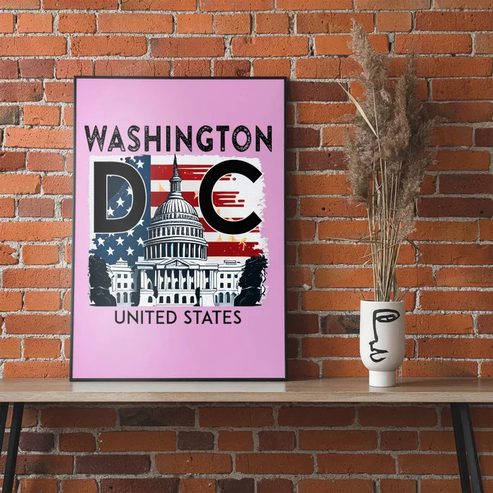 Washington Dc Capitol Hill Usa Souvenirs Gifts Poster