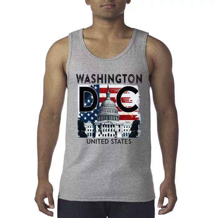 Washington Dc Capitol Hill Usa Souvenirs Gifts Tank Top