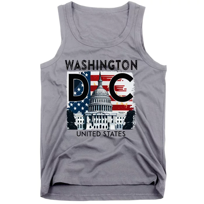 Washington Dc Capitol Hill Usa Souvenirs Gifts Tank Top