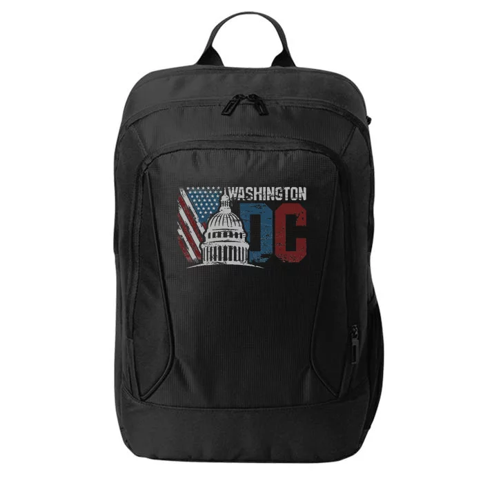 Washington Dc Capitol Hill Usa Flag Souvenir City Backpack