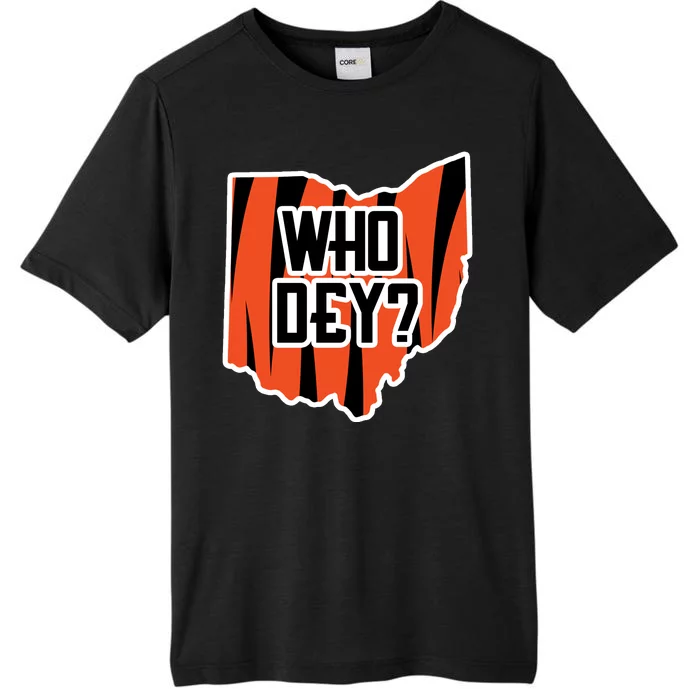 Who Dey? Cincinnati Ohio ChromaSoft Performance T-Shirt