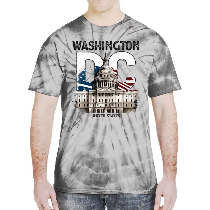 Washington Dc Capitol Hill Usa Souvenirs Gifts Tie-Dye T-Shirt