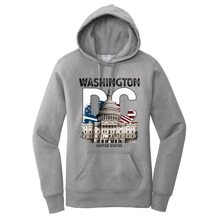 Washington Dc Capitol Hill Usa Souvenirs Gifts Women's Pullover Hoodie