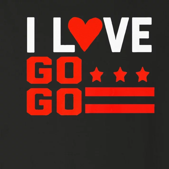 Washington D C I Love Go Go Music Gift For Kids And Adults Toddler Long Sleeve Shirt