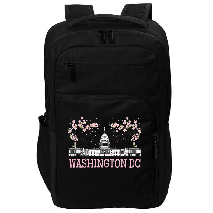 Washington DC Cherry Blossom Monument Impact Tech Backpack