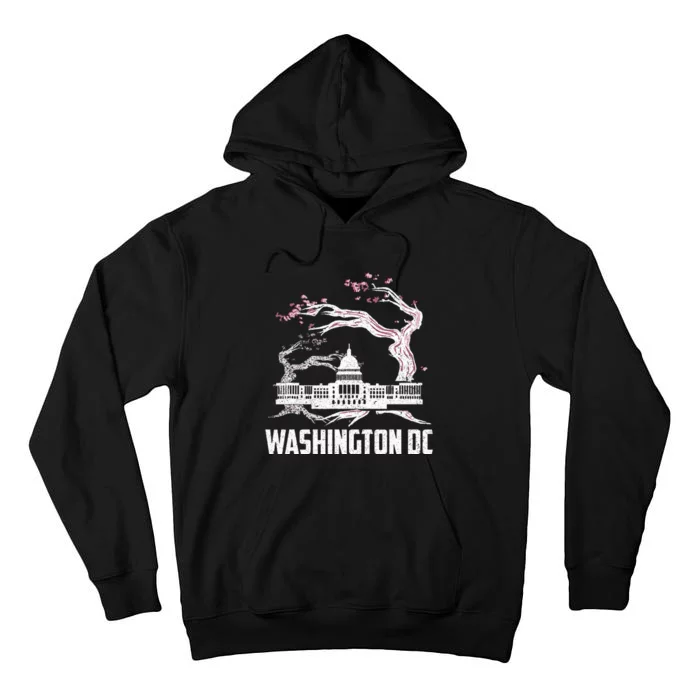 Washington Dc Cherry Blossom Capitol Hill Usa Souvenir Tall Hoodie