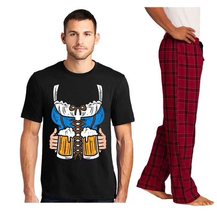 Womens Drindl Costume German Bavarian Oktoberfest Festival Women Pajama Set