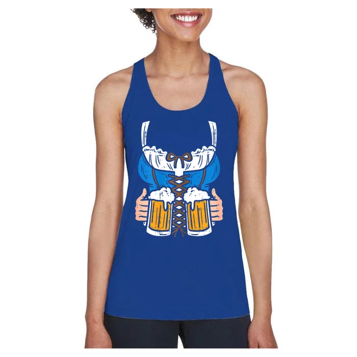 Womens Drindl Costume German Bavarian Oktoberfest Festival Women Women's Racerback Tank