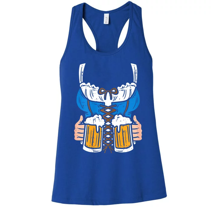 Womens Drindl Costume German Bavarian Oktoberfest Festival Women Women's Racerback Tank