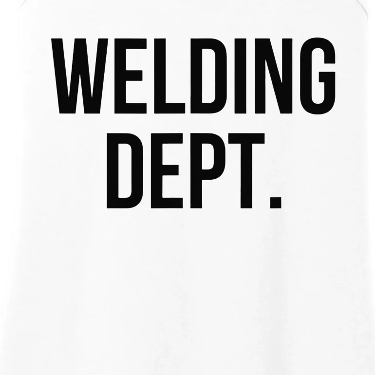 Welding Dept. College Welding Major Ladies Essential Tank