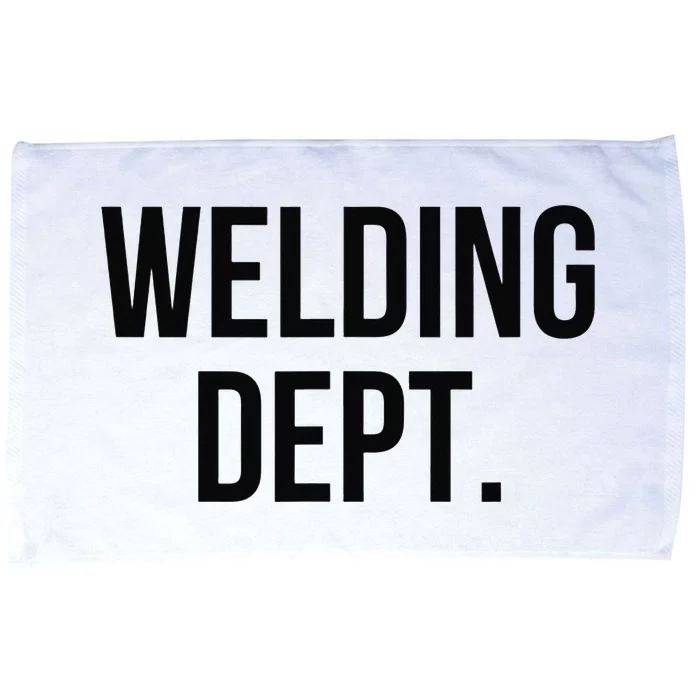 Welding Dept. College Welding Major Microfiber Hand Towel