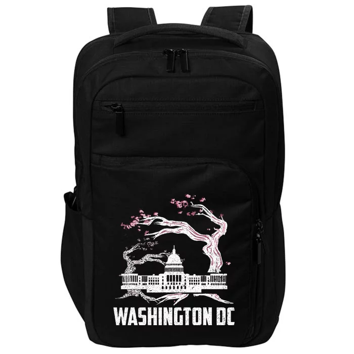 Washington Dc Cherry Blossom Capitol Hill Usa Souvenir Impact Tech Backpack