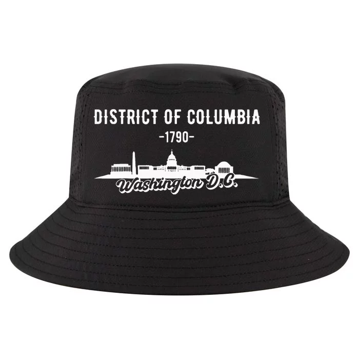 Washington D C Skyline Cool Comfort Performance Bucket Hat