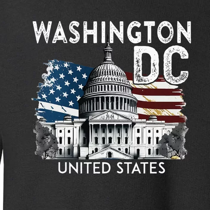 Washington Dc Capitol Hill Usa Souvenirs Toddler Sweatshirt