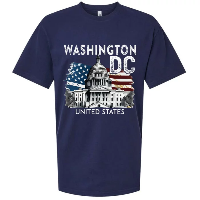 Washington Dc Capitol Hill Usa Souvenirs Sueded Cloud Jersey T-Shirt