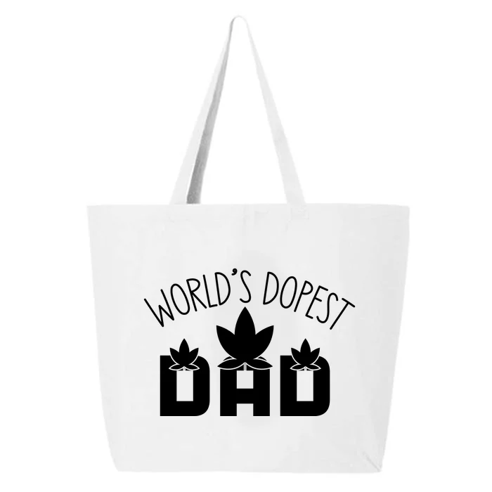 World's Dopest Dad Funny Quotes For Dad 25L Jumbo Tote